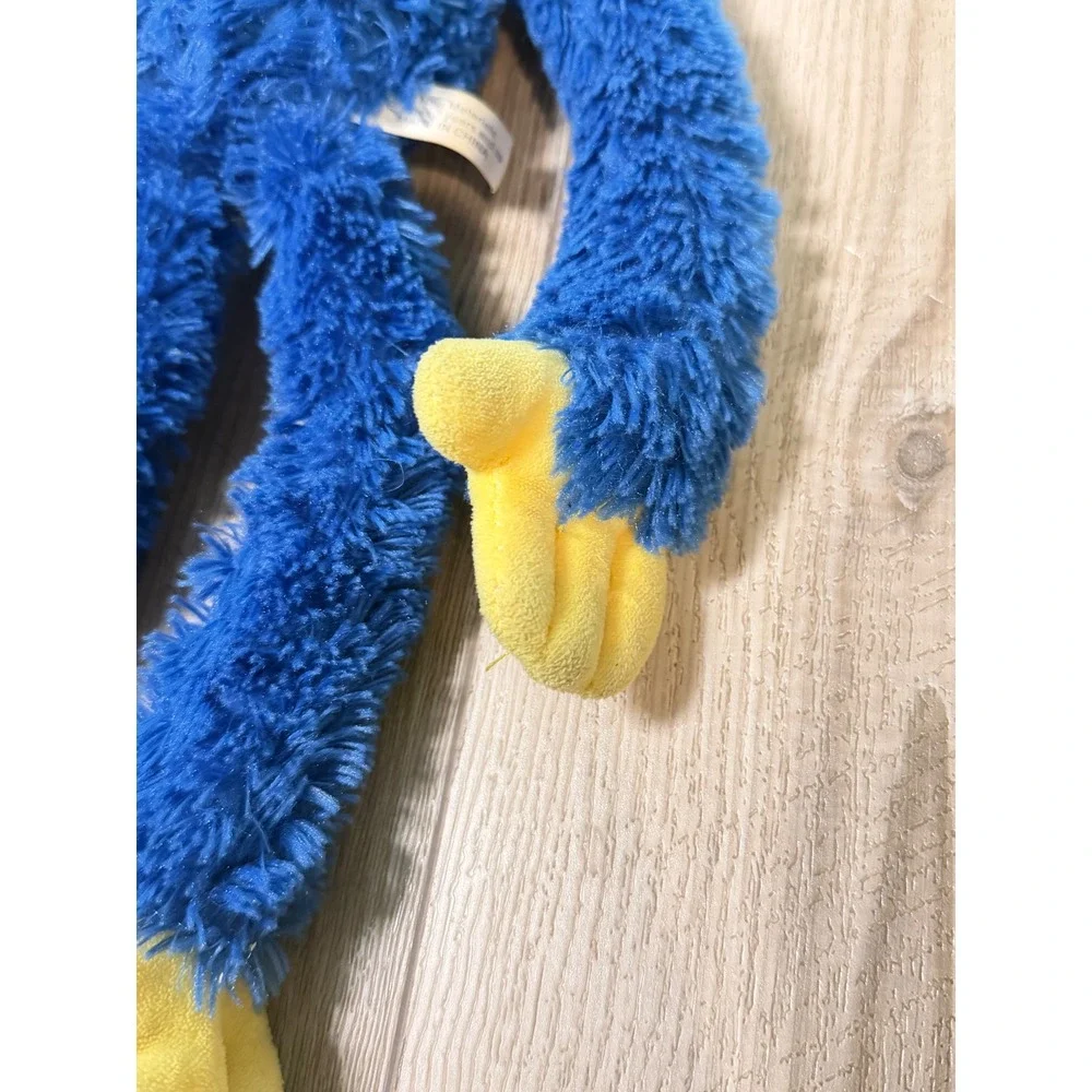 Huggy Wuggy Poppy Playtime Blue Plush Horror Monster Toy Scary Stuffed animal
